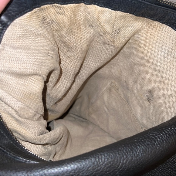 XL GUCCI ICON BIT Pebble Leather Black HOBO & Cross-body Bag - Picture 14 of 17